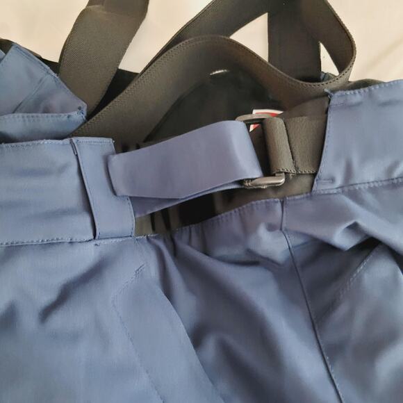 Rossignol Ski Snow Pants Suspenders Mens Medium Dark Navy Waterproof EU 48 FR 50 - Picture 10 of 16